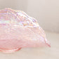 Vintage Large Pink Imperial Glass Lenox Iridescent Banana Boat Bowl