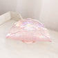 Vintage Large Pink Imperial Glass Lenox Iridescent Banana Boat Bowl