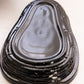 Vintage LE Smith Black Glass Duck Lidded Dish