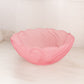 Vintage LE Smith Large Pink Satin Glass Swan Bowl