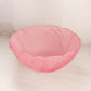 Vintage LE Smith Large Pink Satin Glass Swan Bowl