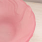 Vintage LE Smith Large Pink Satin Glass Swan Bowl