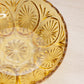 Vintage Medium Anchor Hocking Medallion Honey Gold Bowl