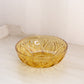 Vintage Medium Anchor Hocking Medallion Honey Gold Bowl