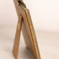 Vintage Medium Brass Picture Frame with Fancy Designs (Made in Italy)