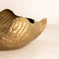 Vintage Medium Brass Swan Planter (Made in Italy)