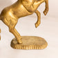 Vintage Medium Brass Unicorn Figurine Standing on Hind Legs