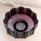 Vintage McKee Vulcan Medium Circular Purple Glass Footed Bowl