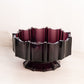 Vintage McKee Vulcan Medium Circular Purple Glass Footed Bowl