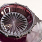 Vintage McKee Vulcan Medium Circular Purple Glass Footed Bowl