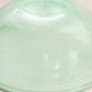Vintage Medium Green Uranium Glass Bowl w/ Strawberry Designs (Glows)