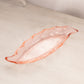 Vintage Medium Heisey Pink Glass Oblong Oval Shaped Dish