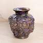 Vintage Medium Imperial Carnival Glass Flower Textured Vase
