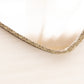 Vintage Medium Rectangular Gold Tone Mirror Tray with Rounded Edges