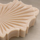 Vintage Medium Vulcan Oval Beige Milk Glass Dish