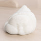 Vintage Milk Glass Gnome Head Paperweight