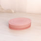 Vintage Oval Pink Satin Glass Lidded Dish with Birds and Flowers