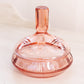 Vintage Peachy Pink Lidded Jar with Fancy Designs (Damaged)