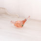Vintage Westmoreland Glass Pink Glass Bird Figurine