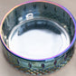 Vintage Princess Blue Carnival Lidded Dish with Pointy Finial