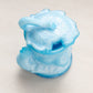 Vintage Small Blue Milk Glass Bird and Leaf Lidded Condiment Jar