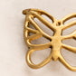 Vintage Brass Butterfly Belt Buckle