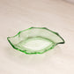 Vintage Small Heisey Green Glass Oblong Oval Shaped Dish