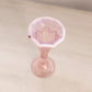 Vintage Small Pink Opalescent Glass Bud Vase