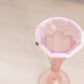 Vintage Small Pink Opalescent Glass Bud Vase