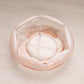 Vintage Small Duncan & Miller Shallow Pink Opalescent Glass Bowl