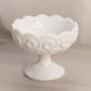 Vintage Small White Milk Glass Glass Moon & Star Compote