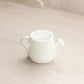 Vintage Small White Milk Glass Watering Can Toothpick Holder
