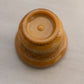 Vintage St. Clair Small Brown Slag Glass Leaf Toothpick Holder