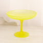 Vintage Tiffin Canary Yellow Satin Vaseline Glass Compote (Glows)