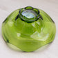 Vintage Viking Green Glass Epic Candleholder