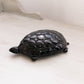 Vintage Westmoreland Black Glass Turtle Lidded Dish