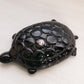 Vintage Westmoreland Black Glass Turtle Lidded Dish