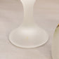 Vintage Clear Satin Glass Butterfly Fairy Lamp Candle Holder