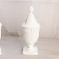 Vintage Westmoreland English Hobnail Square Base Milk Glass Lidded Dish
