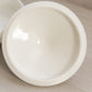 Vintage Westmoreland Glass Circular Milk Glass English Hobnail Lidded Dish