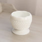 Vintage Westmoreland Glass Small White Milk Glass Hobnail Rose Bowl