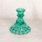 Vintage Westmoreland Glass Teal Doric Candle Stick
