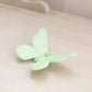 Vintage Westmoreland Green Milk Glass Butterfly Figurine