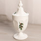 Vintage Westmoreland Holly Berry White Milk Glass Lidded Dish