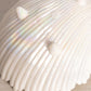 Vintage Westmoreland Iridescent Milk Glass Holly Berry Shell Dish