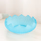 Vintage Westmoreland Large Blue Satin Glass Lotus Flower Bowl