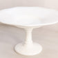 Vintage Westmoreland Medium White Milk Glass Hobnail Pedestal Dish