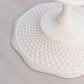 Vintage Westmoreland Medium White Milk Glass Hobnail Pedestal Dish