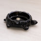 Vintage Westmoreland Small Black Glass Turtle Ashtray Dish