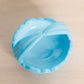 Vintage Westmoreland Small Blue Milk Glass Handled Floral Basket Dish